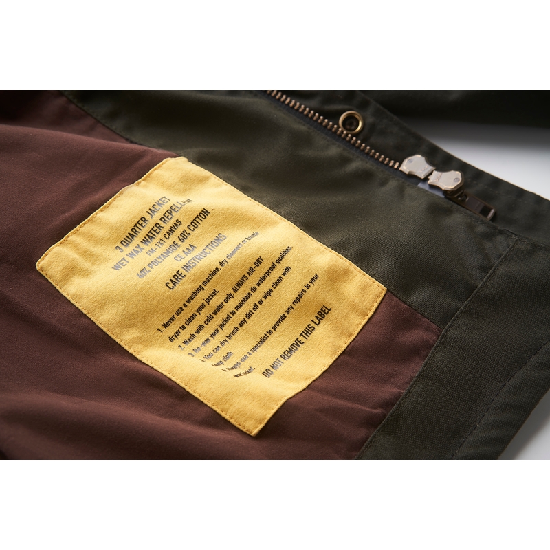 Fuel Bunker Motorradjacke grün-schwarz