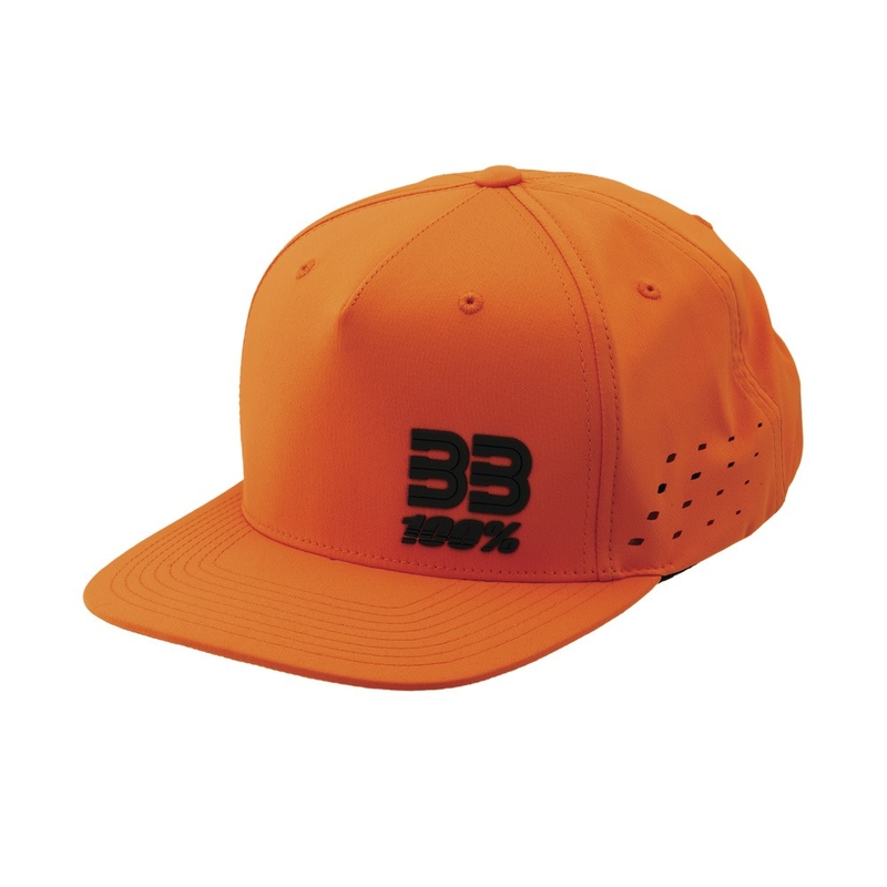 100 % BB33 Drive Snapback-Kappe, Orange