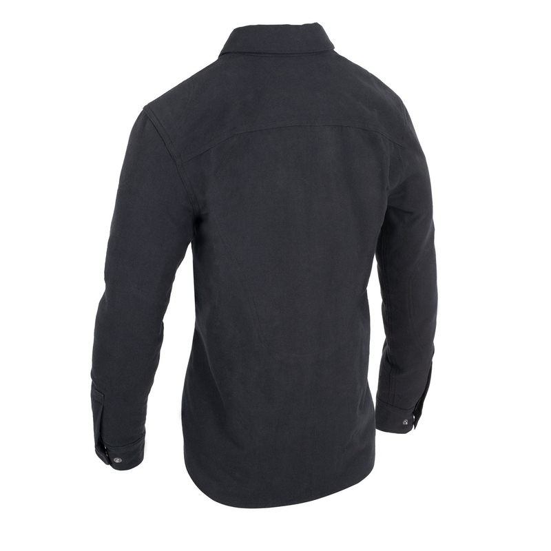 Damen-Motorradshirt Oxford Kickback 2.0 schwarz