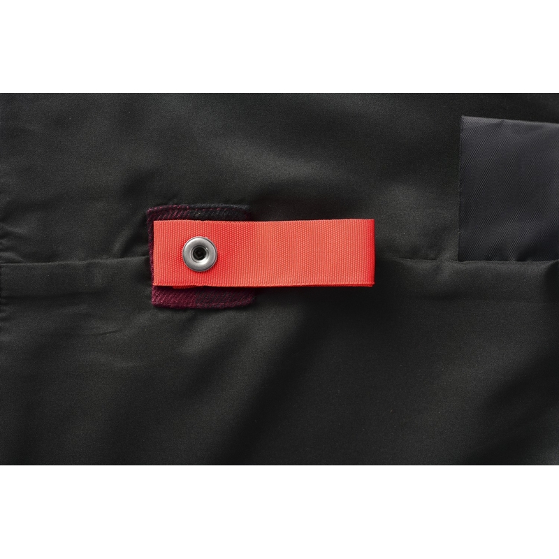 Damen-Motorradshirt Oxford Kickback 2.0 rot-schwarz