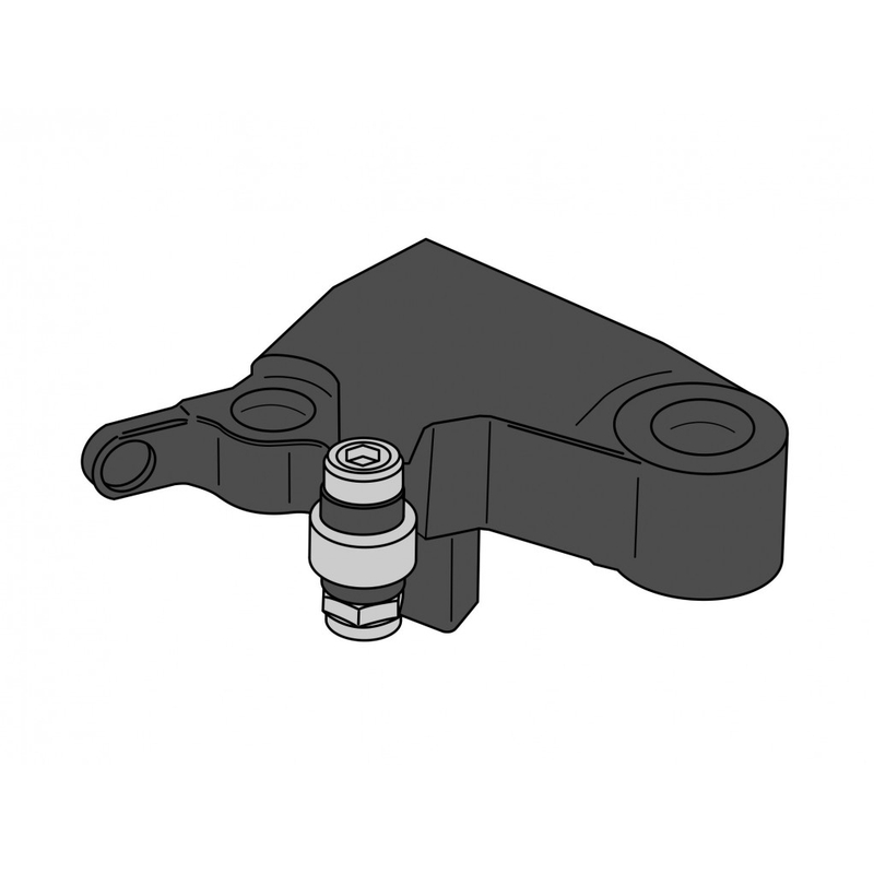 Clutch lever adapter PUIG schwarz