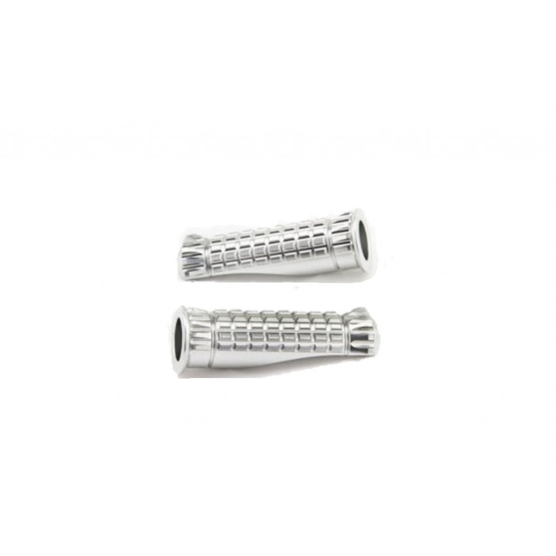Fussratsen ohne Adapter PUIG R-FIGHTER silber
