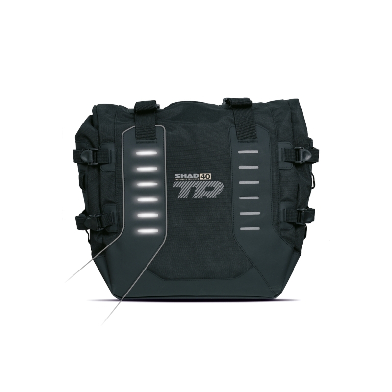 Complete set of SHAD TERRA TR40 adventure saddlebags, including mounting kit SHAD Harley Davidson Pan America 1250