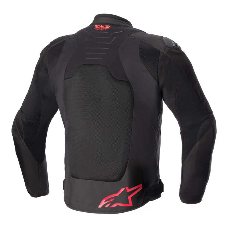 Alpinestars SMX Air Motorradjacke Schwarz-Fluorot