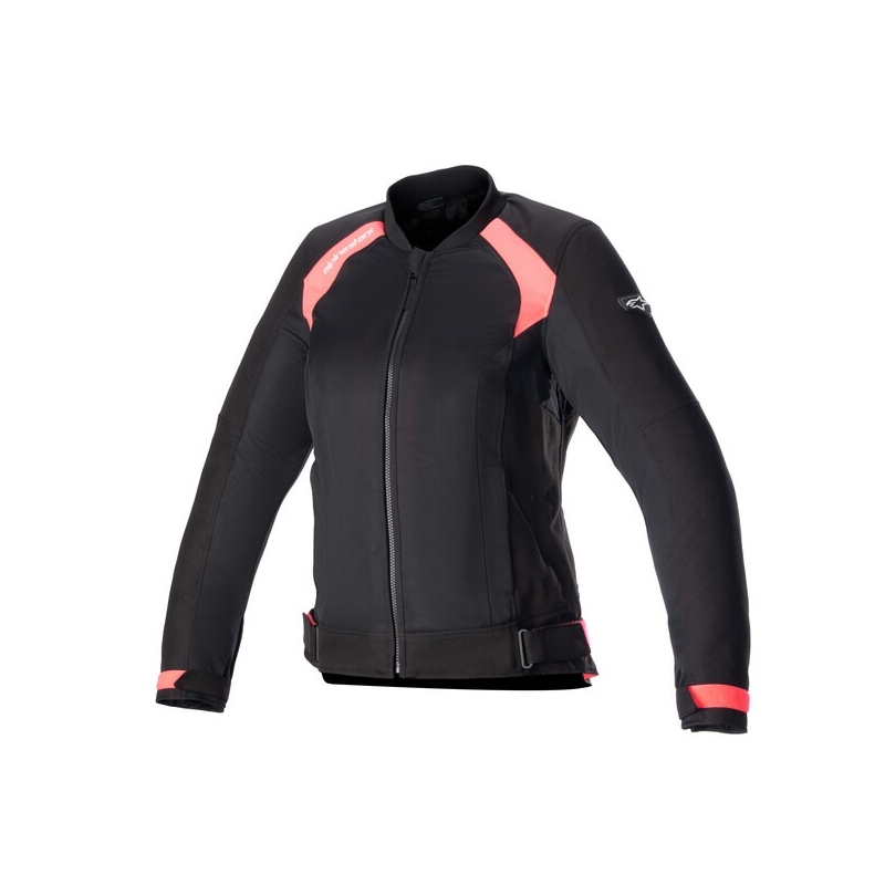 Damen-Motorradjacke Alpinestars Stella Eloise Air 2 Schwarz-Fluo-Pink