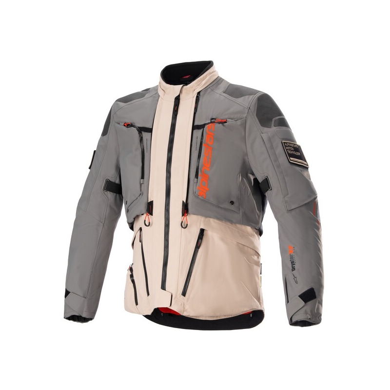 Alpinestars AMT-10R Drystar XF Motorradjacke Sand-Schwarz-Orange