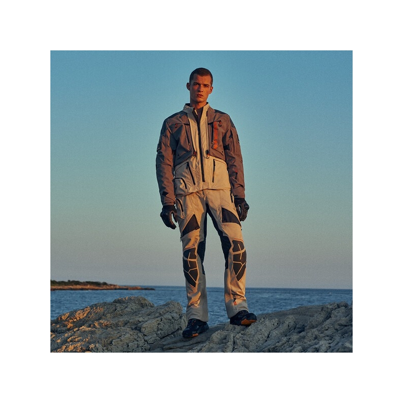 Alpinestars AMT-10R Drystar XF Motorradjacke Sand-Schwarz-Orange