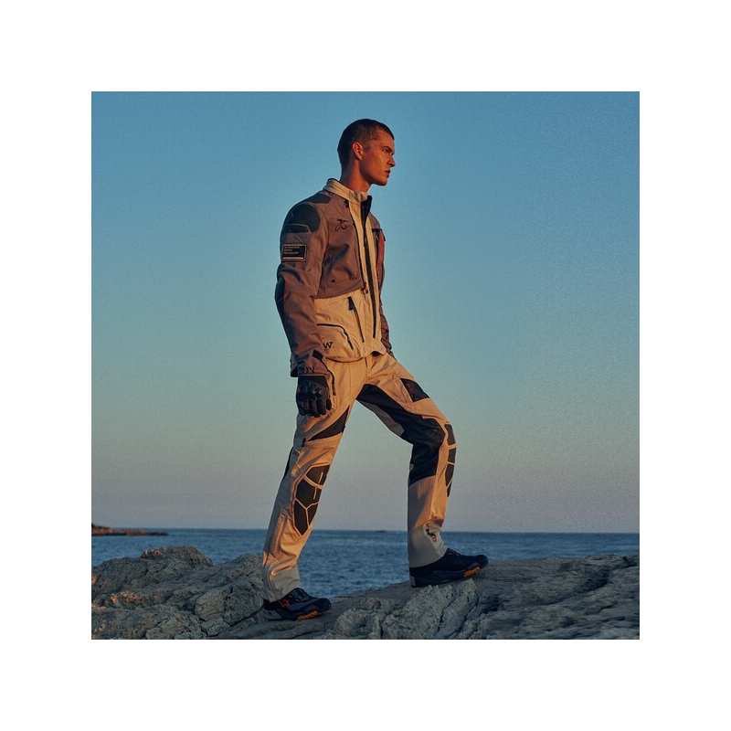 Alpinestars AMT-10R Drystar XF Motorradjacke Sand-Schwarz-Orange