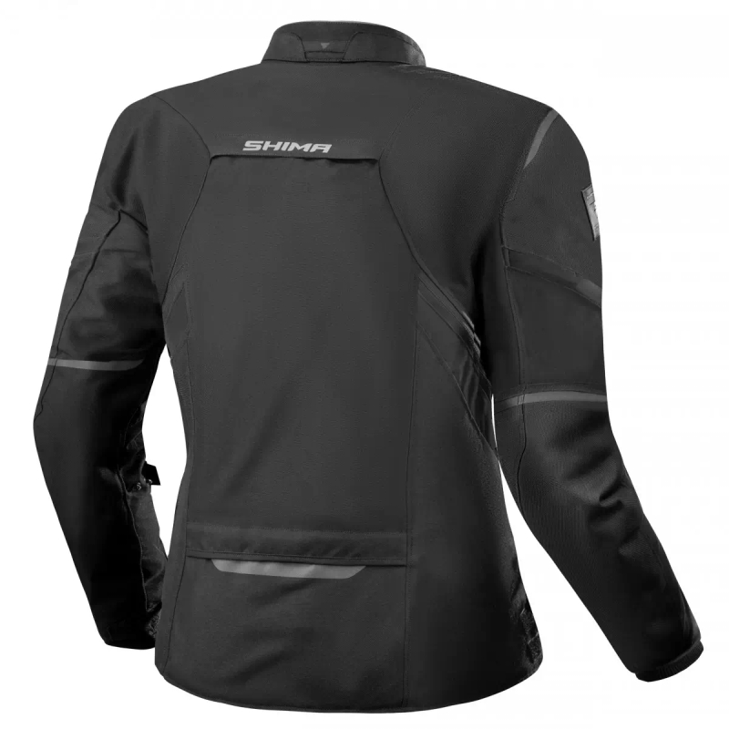 Damen Shima Rush 2.0 Motorradjacke schwarz