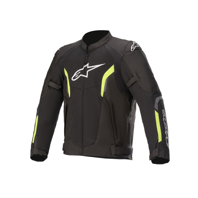 Alpinestars AST Air Tech-Air 5 Motorradjacke kompatibel Schwarz-Fluo Gelb