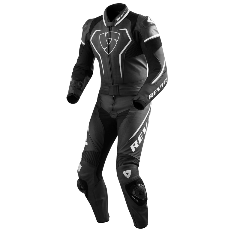 Herren Revit Vertex Pro schwarz-weißer Jumpsuit Ausverkauf