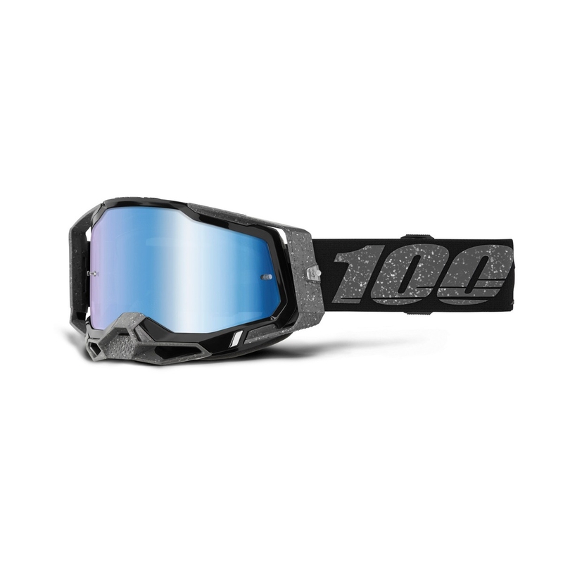 Motocross-Brille 100 % RACECRAFT 2 Kos blaues Plexiglas