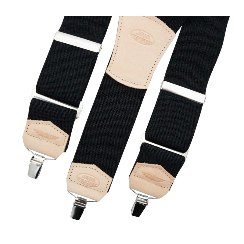 Schwarze Jawa-Stiefel