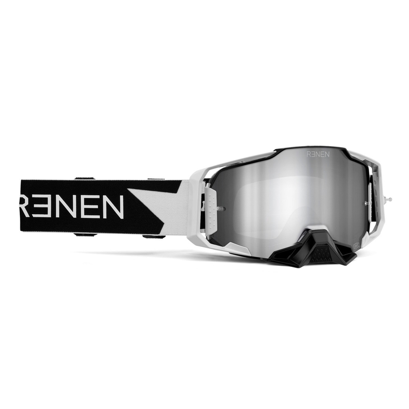Motocross-Brille 100 % – USA ARMEGA Renen silbernes Plexiglas