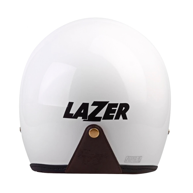 Offener Motorradhelm Lazer Mambo Evo Z-Line weiß glänzend