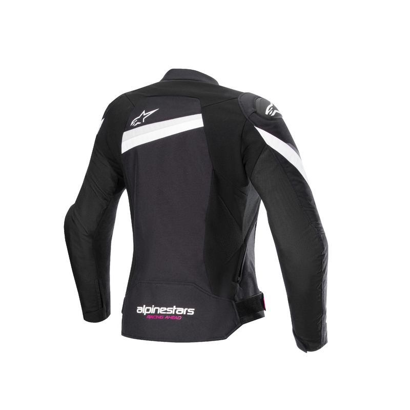 Damen-Motorradjacke Alpinestars Stella T-GP PLUS R 4 schwarz-weiß