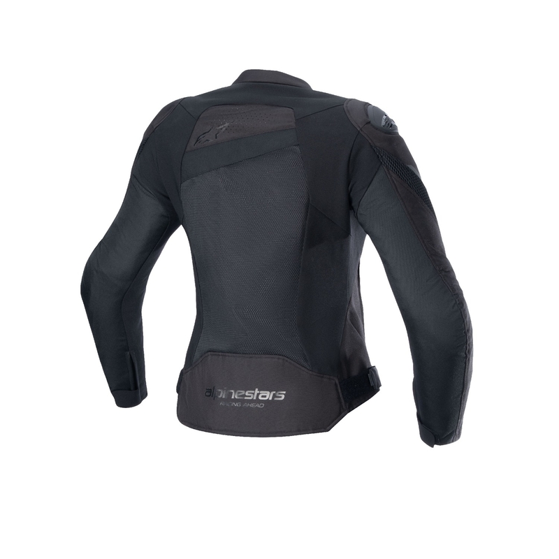 Damen-Motorradjacke Alpinestars Stella T-GP Plus R 4 Airflow schwarz-schwarz