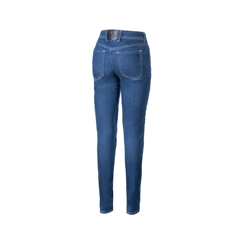 Alpinestars Daisy 3 Denim verwaschene blaue Damen-Motorradjeans