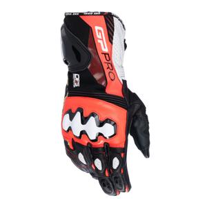 Alpinestars GP PRO R 4 Motorradhandschuhe schwarz-fluo rot-weiß