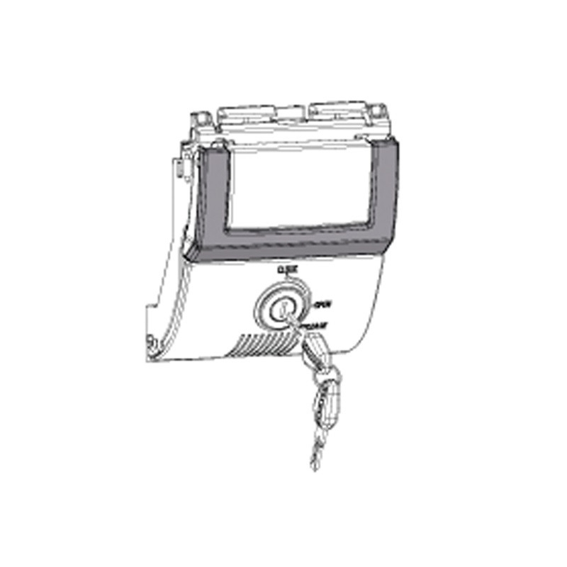 Verschlusssystem PREMIUM SHAD für SH48 titanium with PREMIUM SMART lock