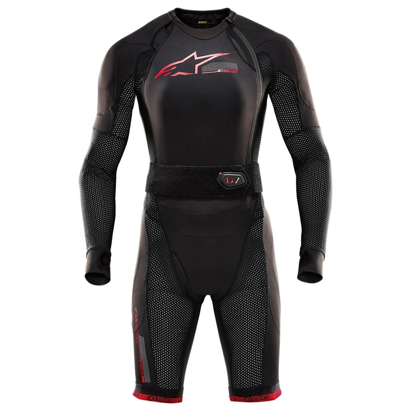 Alpinestars TECH-AIR®10 Airbagsystem schwarz-rot-grau