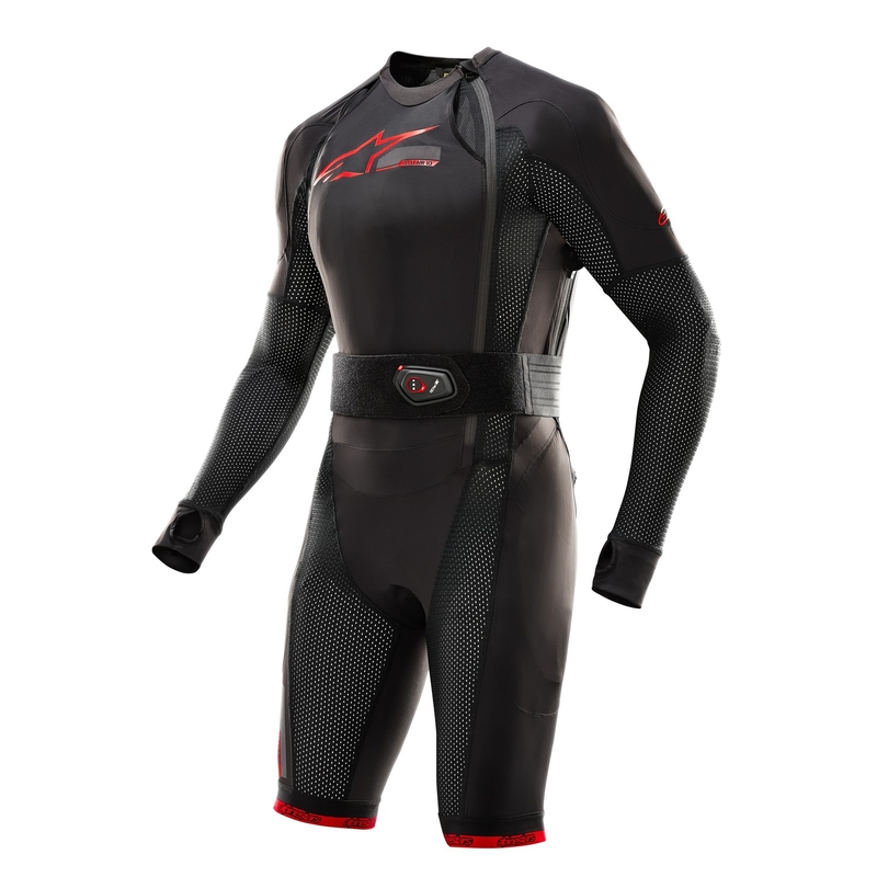 Alpinestars TECH-AIR®10 Airbagsystem schwarz-rot-grau