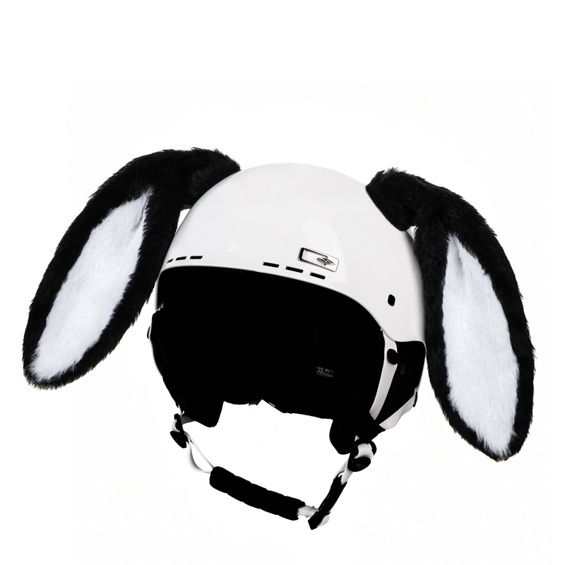 Schwarze Hasenhelmohren