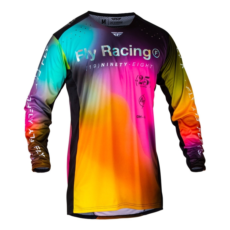 Motocross-Trikot FLY Racing Lite Le Legacy rosa-blau