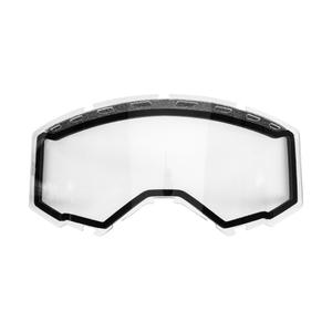 Doppeltes Plexiglas für FLY Racing Focus Klarbrillen