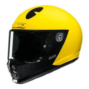 Integrierter Motorradhelm HJC V10 Pac-man Bandai Namco gelb