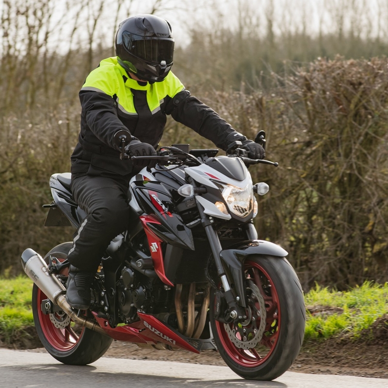 Oxford Spartan Long WP Motorradjacke schwarz