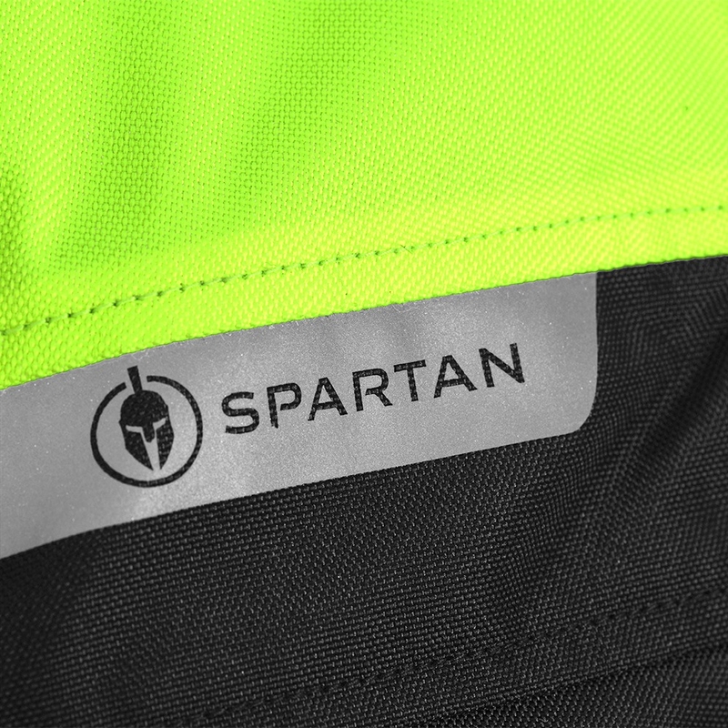 Motorradjacke Oxford Spartan Long WP schwarz-fluo gelb