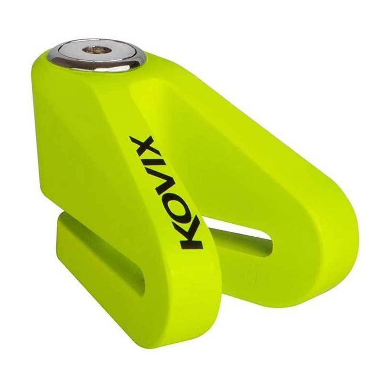 Scheibenbremsschloss KOVIX KV1 fluo gelb