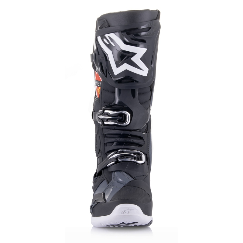 Motorradstiefel Alpinestars Tech 10 Limited Edition Renen schwarz-grau-weiß-mehrfarbig
