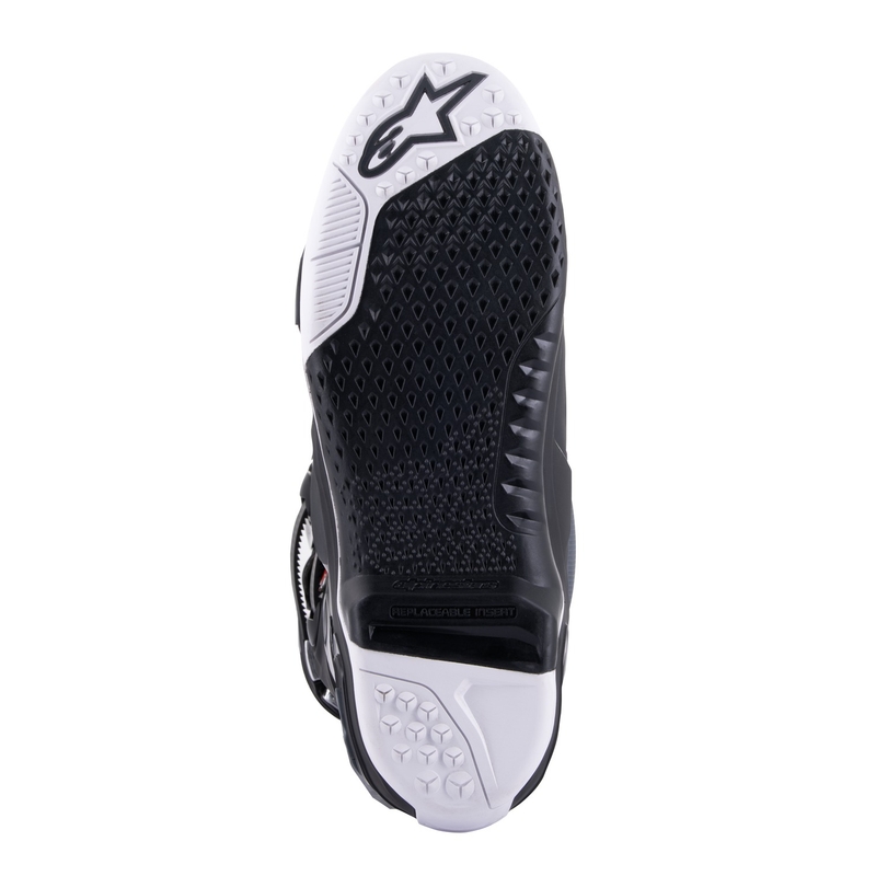 Motorradstiefel Alpinestars Tech 10 Limited Edition Renen schwarz-grau-weiß-mehrfarbig