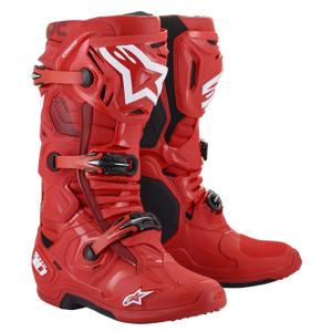 Alpinestars Tech 10 Motorradstiefel rot