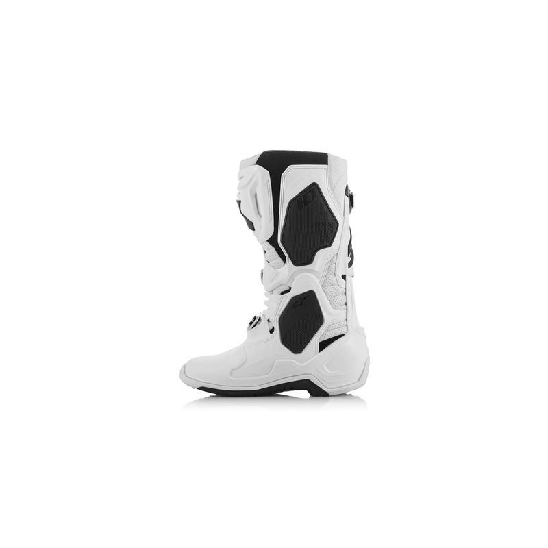 Alpinestars Tech 10 Supervented Motorradstiefel Perforiert Weiß