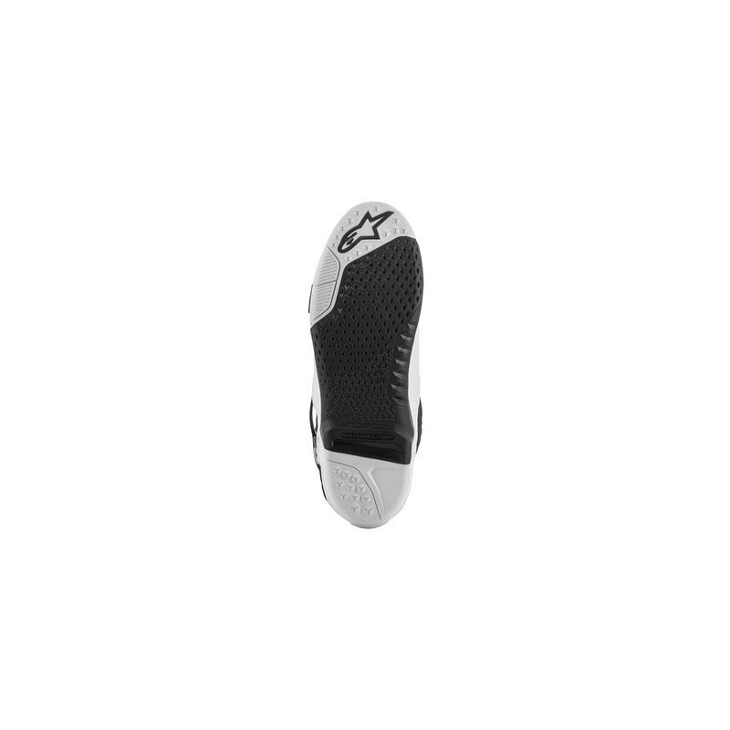 Alpinestars Tech 10 Supervented Motorradstiefel Perforiert Weiß