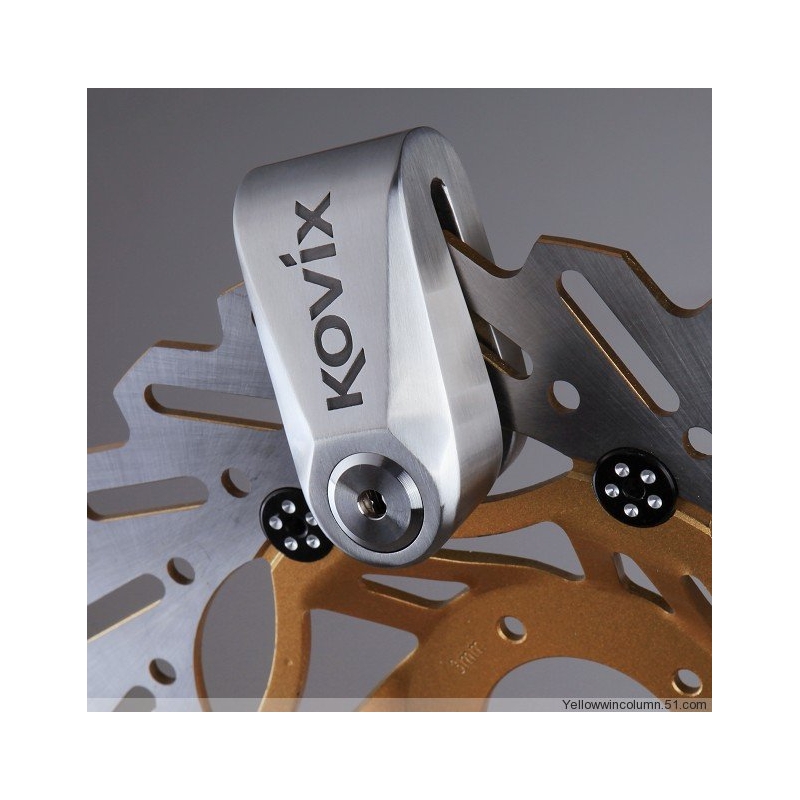 Scheibenbremsenschloss mit Alarm KOVIX KNL6