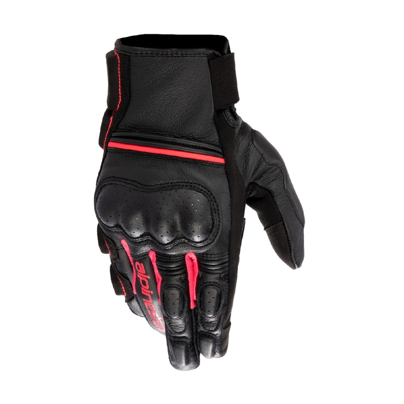 Damen-Motorradhandschuhe Alpinestars Stella Phenom schwarz-rosa