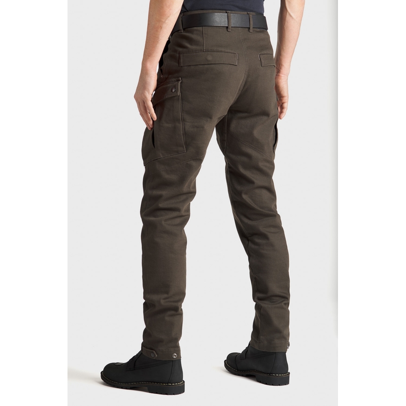 PANDO MOTO Mark Kev Motorradjeans olivgrün Sale - II. Qualität Ausverkauf