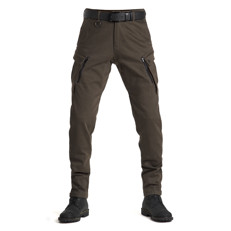 PANDO MOTO Mark Kev Motorradjeans olivgrün Sale - II. Qualität Ausverkauf