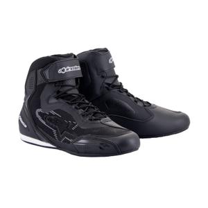 Alpinestars Faster-3 Rideknit Motorradstiefel schwarz-grau