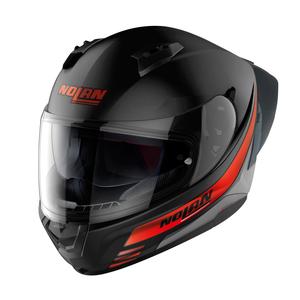 Integrierter Motorradhelm Nolan N60-6 Sport Outset 21 schwarz-rot - II. Qualität Ausverkauf