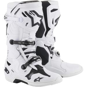 Motorradstiefel Alpinestars Tech 10 weiß - II. Qualität Ausverkauf