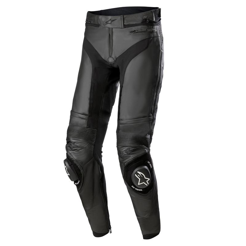 Alpinestars Missile 3 verlängerte Motorradhose schwarz