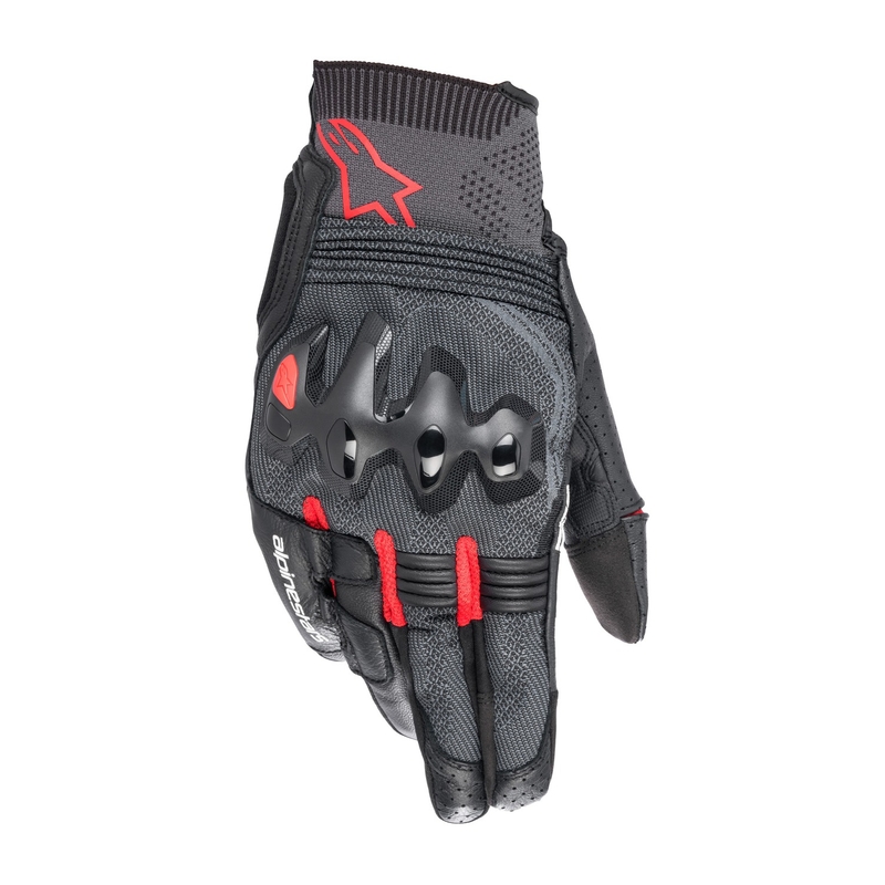 Alpinestars Morph Sport Motorradhandschuhe schwarz-fluo rot-grau
