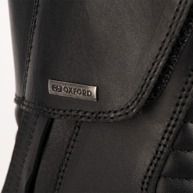 Damen-Motorradstiefel Oxford Valentina schwarz Ausverkauf