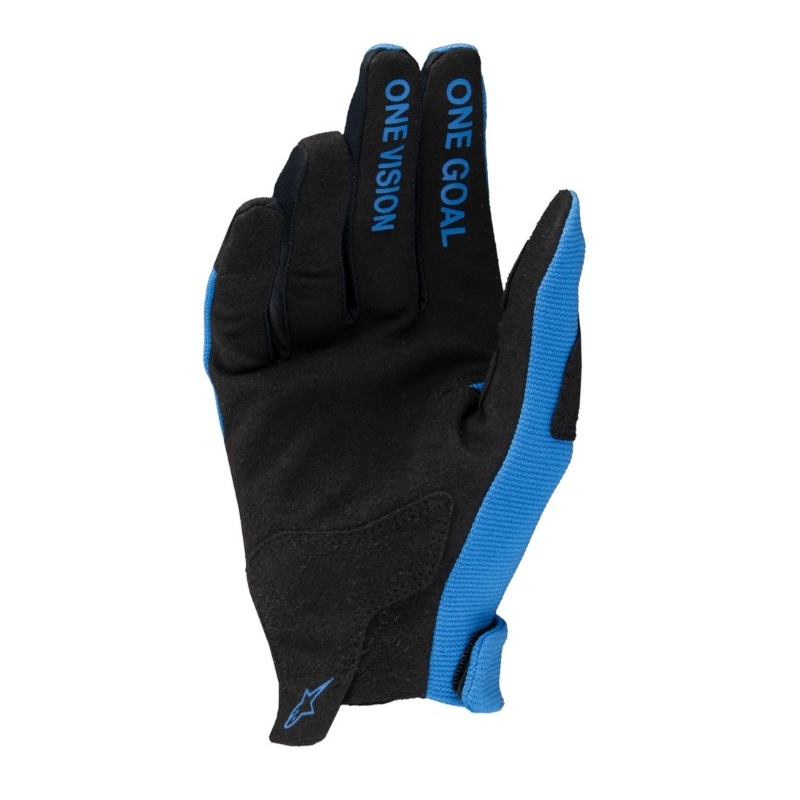 Alpinestars Radar Motorradhandschuhe hellblau-schwarz