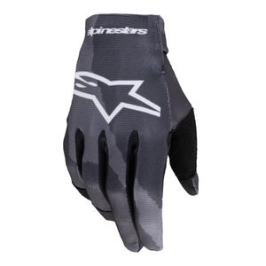 Alpinestars Radar Camo Motorradhandschuhe grau-schwarz